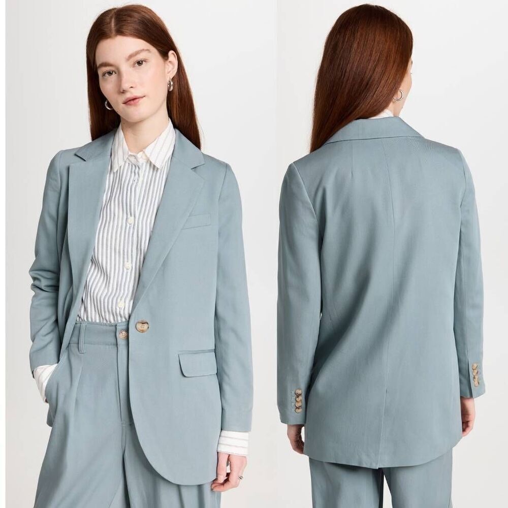 Madewell The Larsen Blazer In Drapeweave S $178